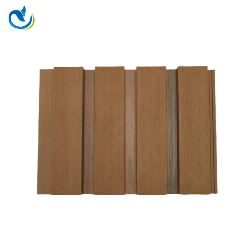 Panel dinding luar PE berwarna coklat