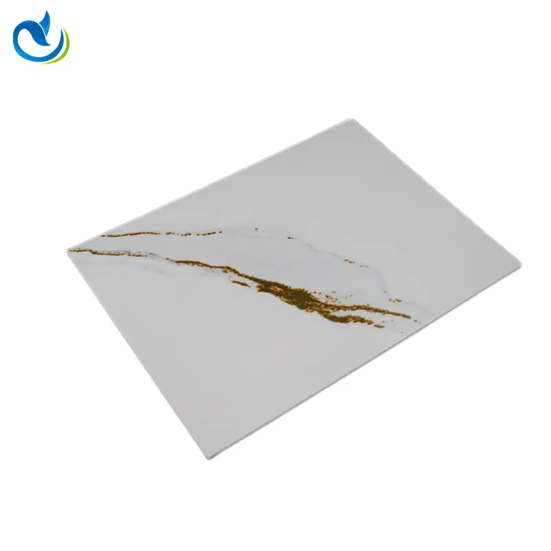Panel Dinding Berkilat Tinggi UV PVC Moden
