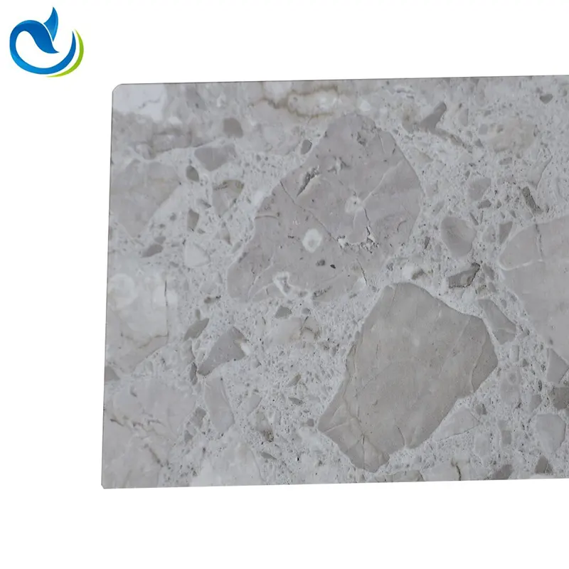 Panel dinding kristal resin spc PVC